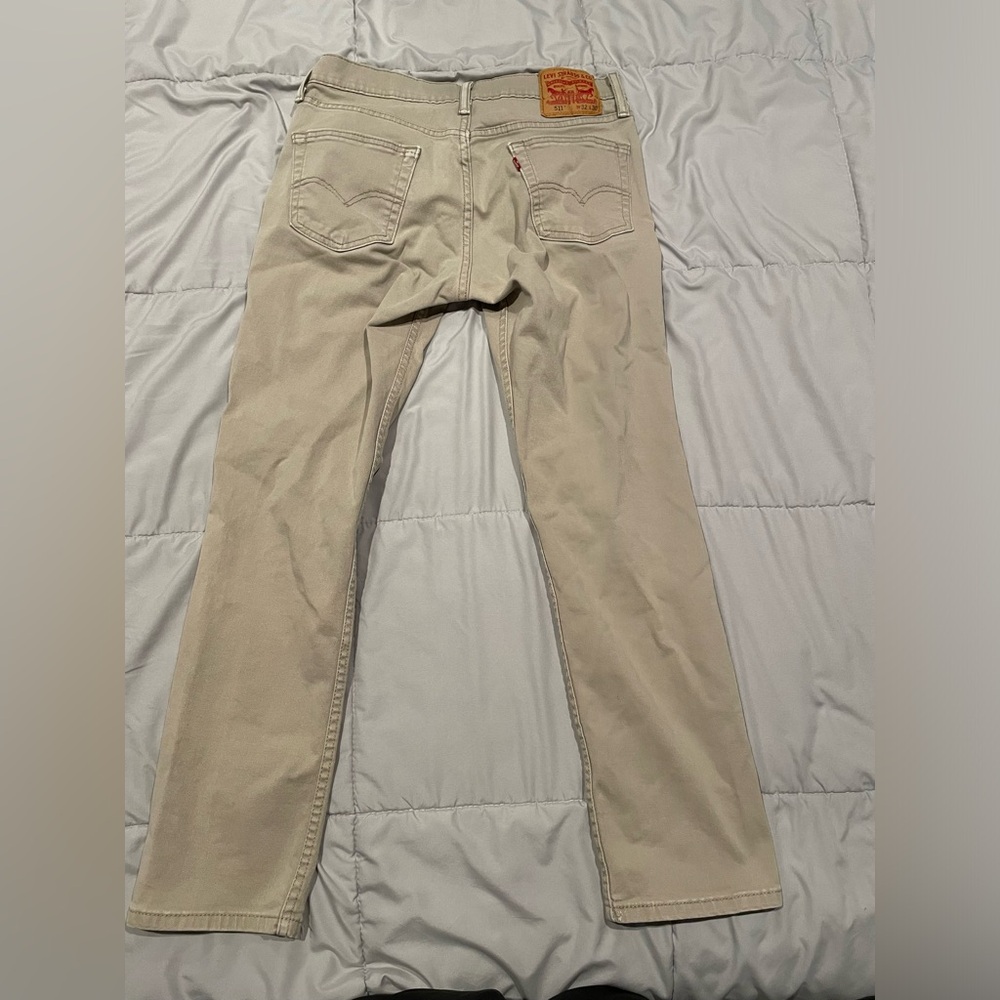 Levi 511 men 32x30 slim beige